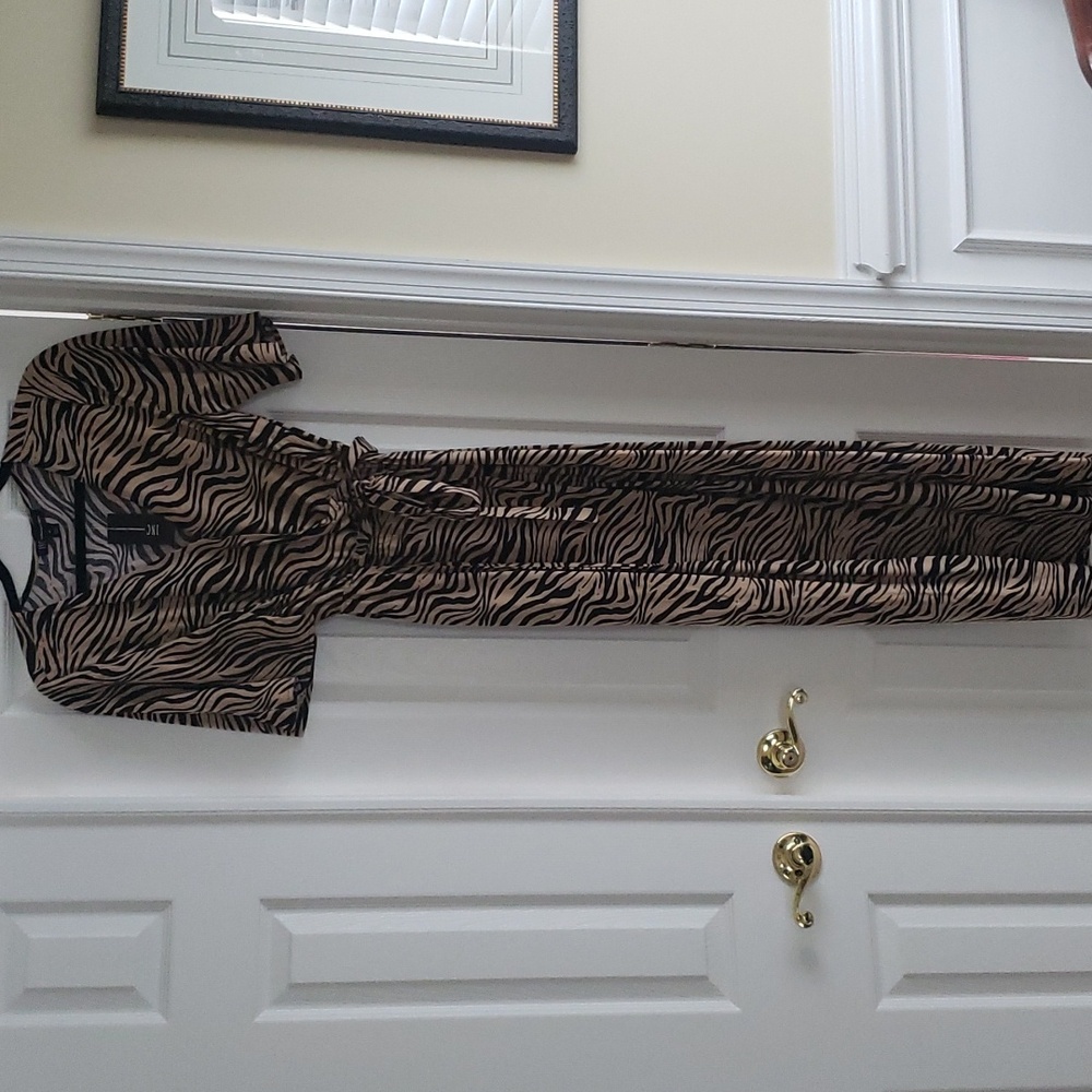 Nwt animal print maxi dress